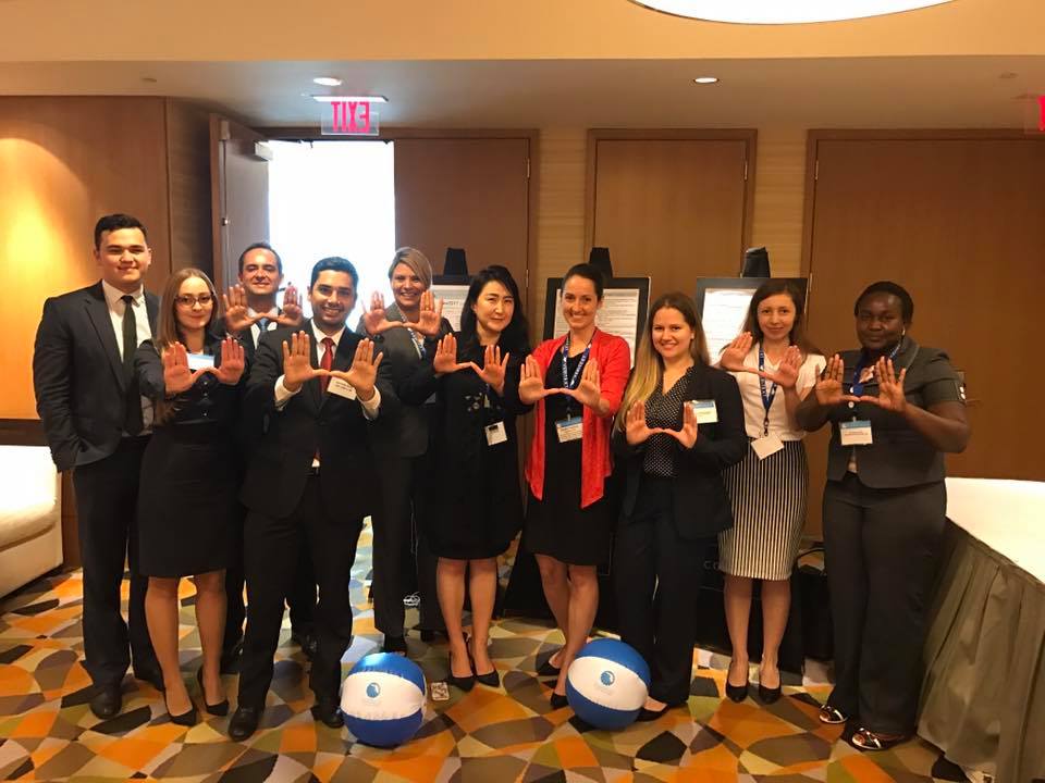  LL.M. students who attended as volunteers and participants the iLaw 2017 conference on international arbitration organized by the International Law Section of the Florida Bar and the International Center for Dispute Resolution (ICDR)